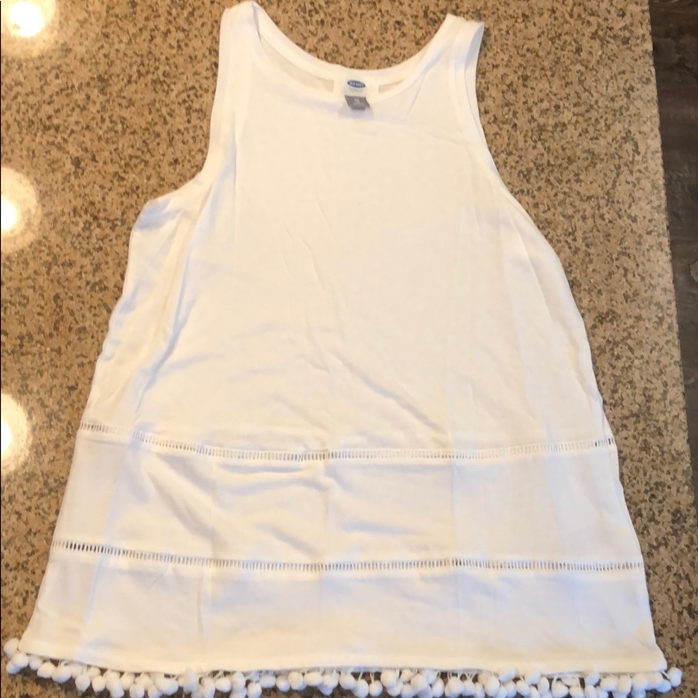 White tank top old navy